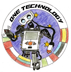 Logotipo vencedor do projeto "many cultures, one technology